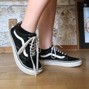 Black and White Vans
